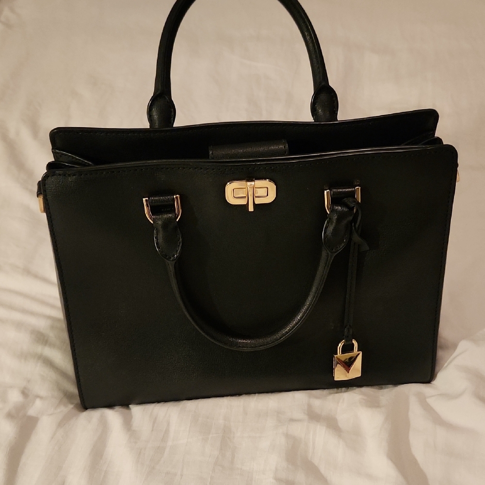 Michael Kors Sylvie Large Leather Satchel